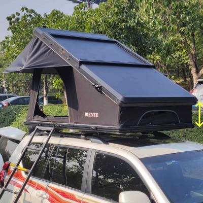 China 2-3 Personas en el exterior de aluminio Suv Rooftop Camper Rooftop Hard Shell Tienda en venta