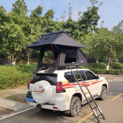 China Acampada al aire libre Tienda de techo de automóvil impermeable de aluminio con luces LED en venta