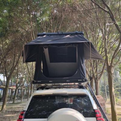 China Clamshell Aluminium dak auto tent voor SUV pick-up 210 * 132 * 150cm Te koop