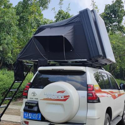 China 4 Jahreszeiten Klappzelt auf dem Dach Camping Zelt wasserdicht mit Aluminium-Schale Material zu verkaufen