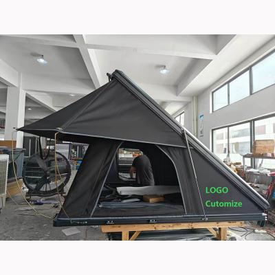 China 3-4 Person Easy Install Rooftop Clamshell Tent Hard Cover Rooftop Tent for sale