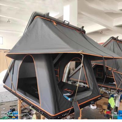 China RTT 3-4 Person Triangle Rooftop Hard Shell Tent 4x4 Rooftop Tents For Pickup Truck for sale