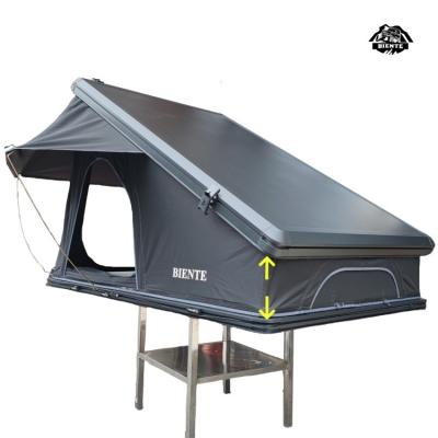 Cina RTT Jeep SUV Automatic Roof Top Tent Testa dura di conchiglia Tenta auto poliestere cotone in vendita