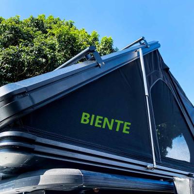 Chine 4x4 Black Truck Camping Tente sur le toit de voiture 210*132*150cm Taille ouverte à vendre