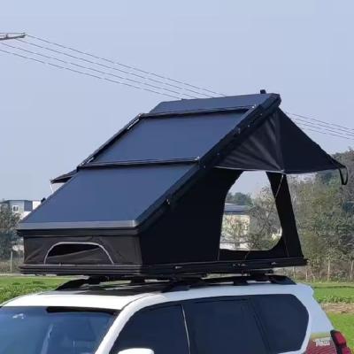 China 4 Season Easy Install Aluminum Rooftop Tent For Camping Pickup Truck Van for sale