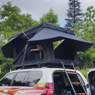 China Overland XL Robust Z Rooftop Tent With 2.3m Telescopic Ladder for sale