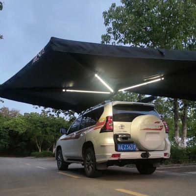 China LTE 2.5m Diamater 270 Degree Batwing Awning With Aluminum Alloy Structure for sale