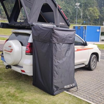 China Overland Waterproof Camping Shower Tent With Lights Fast Open for sale