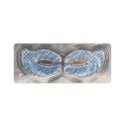 China Wholesale Anti-wrinkle sleep eye mask 24k gold crystal black lint free eye gel patch for face for sale