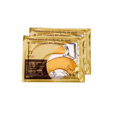 China Anti-wrinkle high quality 24K gold crystal eye mask to remove dark circles, to moisturize and nourish eye mask for sale