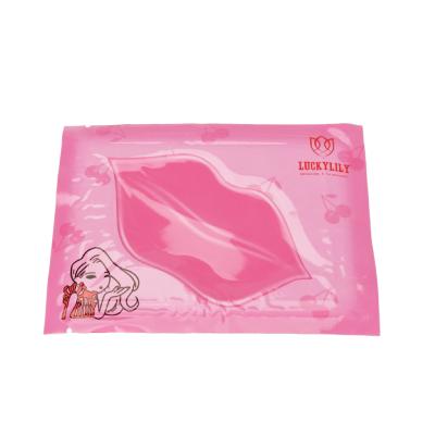 China Korean Moisturizer Lip Gel Mask Patch Reduce Puffy Anti Wrinkle Lip Hydration Patches For Lips for sale