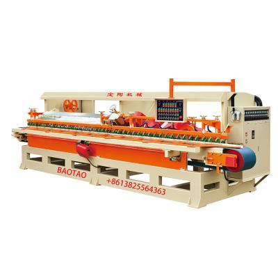 China Building Material Stores 14 Heads Automatic Ceramic Round Edge Polishing Machine for sale