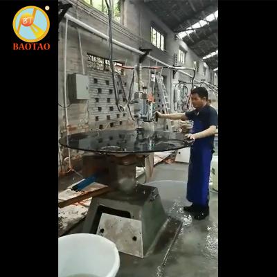 China Building Material Stores Foshan Round Stone Top Dining Tables Beveling Edge Grinder Polishing Machine for sale