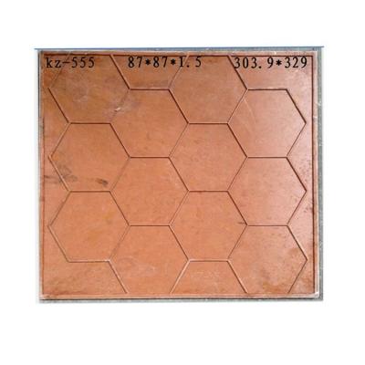 China Plastic Resin Mold Mosaic Tool Easy Fiber Paving Concrete Lining In Diamond Shape for sale