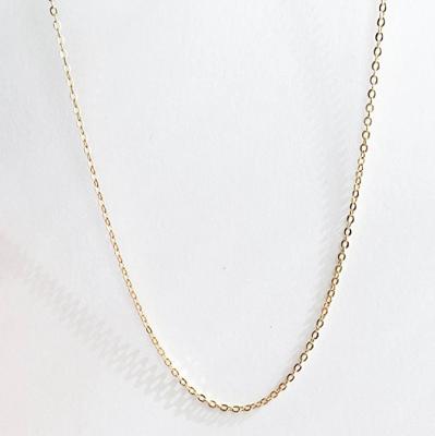 China Fashion 18K Brass Gold Plated Chains, Chain For Pendant for sale