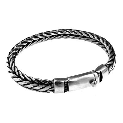 China Wholesale 925 CLASSIC Silver Snake Bracelets For Men Designs for sale