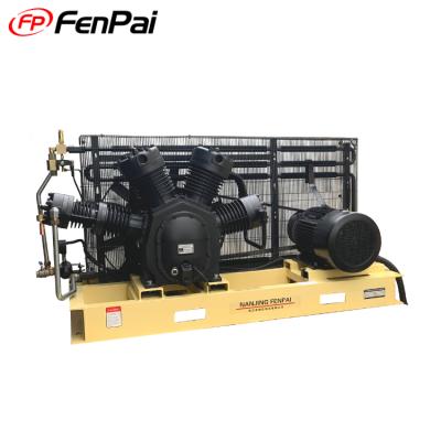 China Lubricated Engine Air Compressor Supplier Compressor Head 40bar High Pressure for sale