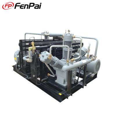 China 8000L/min 40bar Lubricated Air Compressor Booster High Pressure Compresor for sale