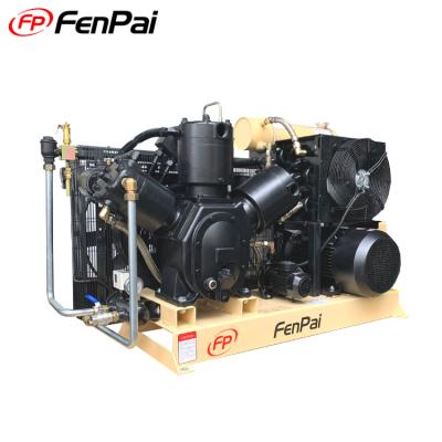 China China Air Compressor 30 Bar Water Cooling Air Compressor Lubricated Air-Compressors Piston for sale