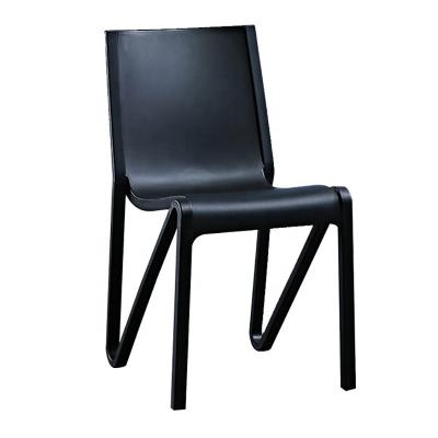 China (Height)Adjustable Manufacturers Cheap Dining Furniture Home PP Stackable Cafe Restaurant Chairs Plastics Living Room Modern Garden Furniture for sale