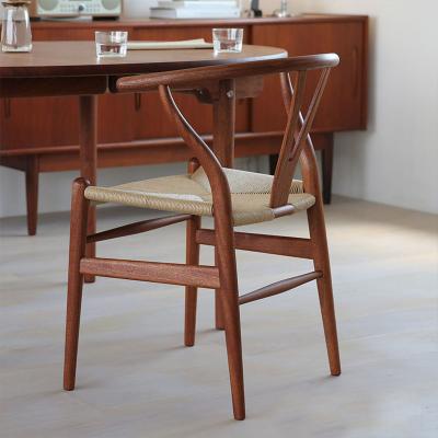 China Contemporary Banquet Chairs Solid Wood Furniture Wishbone Black Cafe Hotel Events Dining Restaurant Solid Wood Wedding Chairs for sale