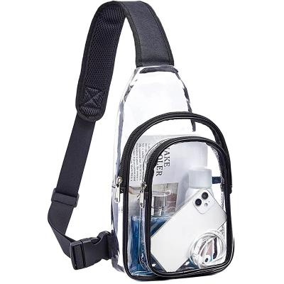 China Multifunctional Transparent Package Customization One shoulder crossbody bag Student backpack for sale