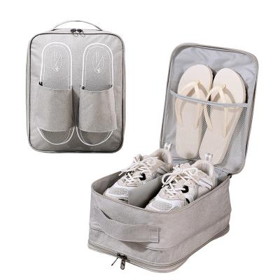 China Portable Direct Selling Multifunctional Dustproof Shoe Storage Bag Portable Travel Shoe Bags Custom Logo for sale