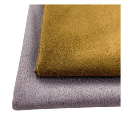 China Tear-Resistant 2022 Latest Popular Woven Soft Plain Solid Italian Velvet Fabric Wholesale For Sofa And Curtain Upholstery Cushion Cover for sale