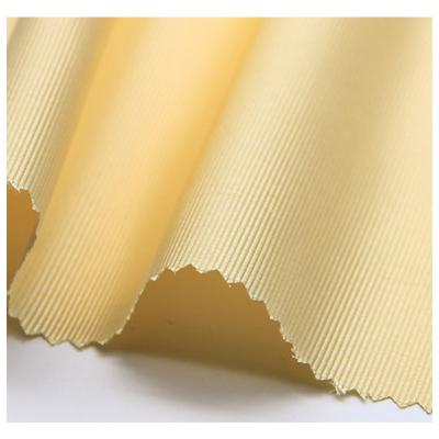 China Stretch Fabric 121gsm Polyester Fabric Wholesale Luggage Lining Fabric Wholesale Manufacturer's Stain Coated Raw Taslon for sale