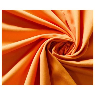 China Soft 100% Polyester Satin Face Microfiber Peach Skin Fabric Waterproof For Bag Liner Beach Tablecloth Short Pillow Cloth for sale