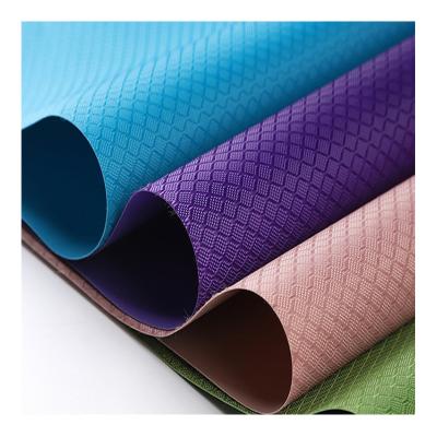 China Stock Type Waterproof Manufacturer's Diamond Attice Fabric Rhombic Shaped Grid Dobby Fabric With PVC Coated To Expand Backpack for sale