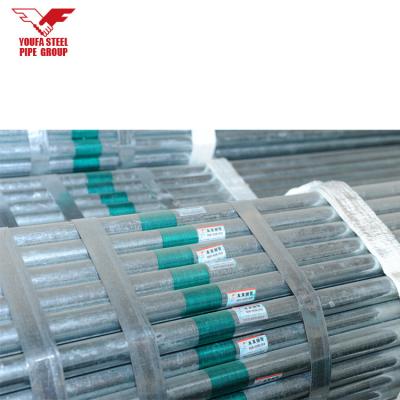 China Structure Pipe South Africa Hot Dip 280 g 3 Inch Galvanized Pipe for sale