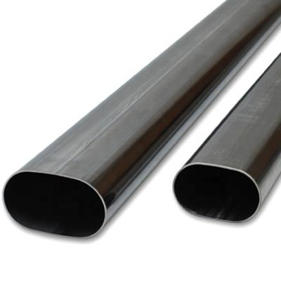 China Lightweight Oval Hollow Section Furniture Pipe Ms Steel Tubing for sale