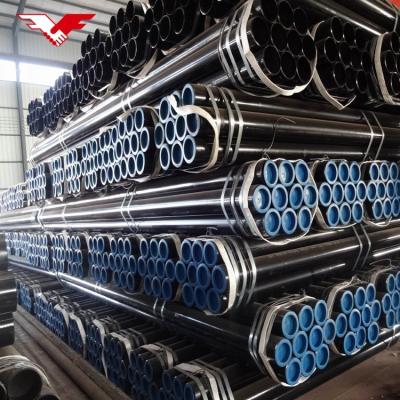 China Pipe API 5L ASTM A53 A106 Seamless Steel Pipe Liquid Stainless Carbon Welded Steel Pipes For Construction for sale