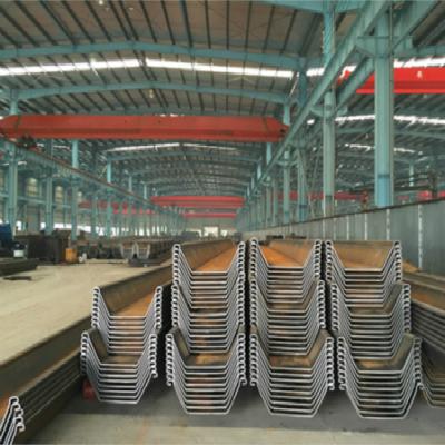 China Modern U sheet pile manufacturer which is the biggest in China for sale