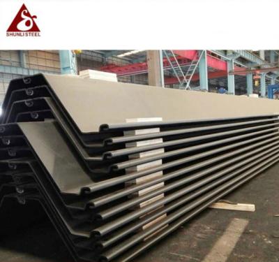 China Z Type Sheet Pile Steel Sheet Pile Price List Z Type for sale