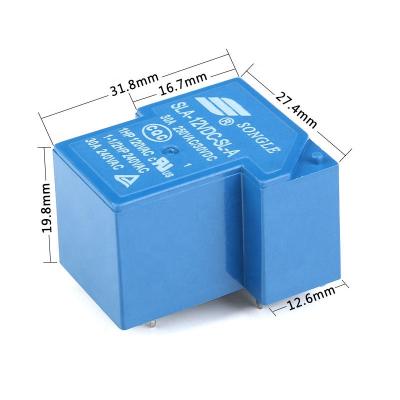 China New Original SLA-24VDC-SL-A DIP Relay T90 30A 240V 5 Pin Electronic Current Components SLA-24VDC-SL-A for sale