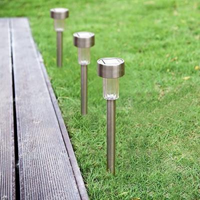 China Outdoor Waterproof Solar Garden Light Lamp Garden Lawn Yard Decoration Led Patio Light Induction Path Floor Automatic Sensor for sale