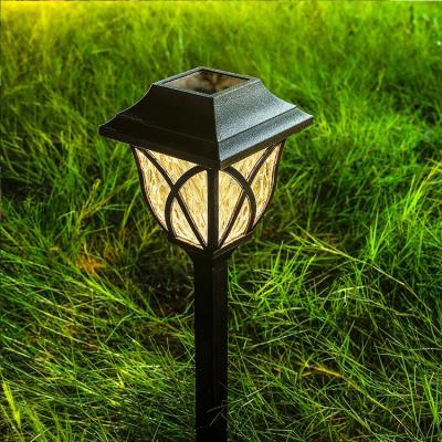 China Garden Waterproof Solar Garden Lamp Patio Lawn Lamp Outdoor Courtyard Decoration Led Light Floor Lamp Path Automatic Sensor Auto On Off for sale