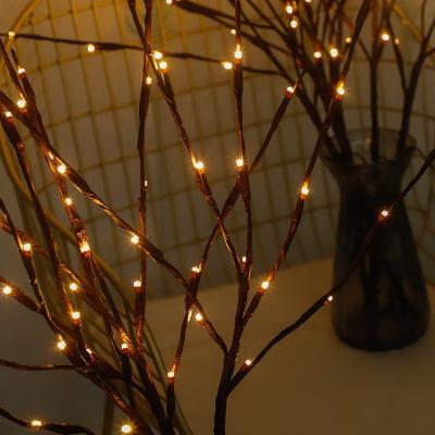 China Tree Lights Branch Tree String Lights Led Indoor Holiday Hotel Decoration For Home By USB Battery Room Creative Lamp Vase Motif Ornaments for sale