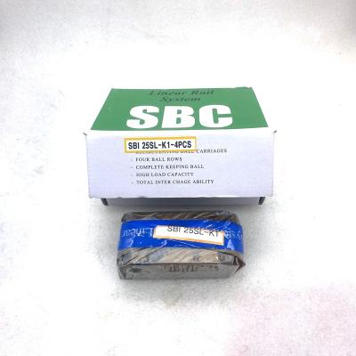 China Building Machinery SBI25SL-K1 Single Board Computer SBI25SL-K1 Linear Guideway Linear Bearing SBI25SL-K1 Linear Guide Block for sale