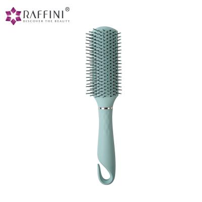 China Popular Rectangle Brush Plastic Hair Best For Short Hair for sale