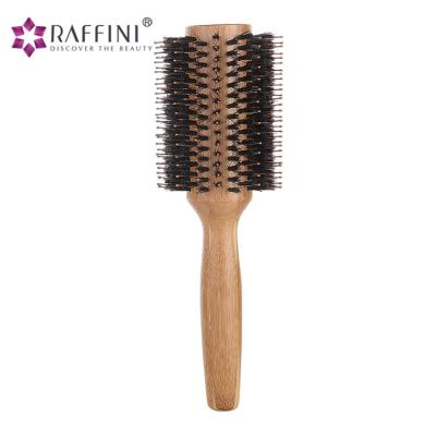 China RAVO Compact Patent Pending Multi-Color Eco-Friendly Bamboo Hair Brush for sale