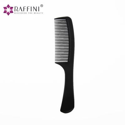 China Fashionable high quality carbon fiber appearance haircut detangling comb for sale