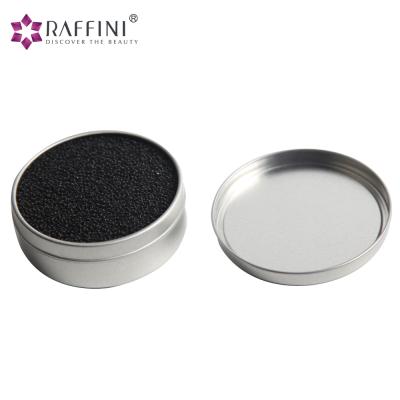 China Perfect For Makeup Artist Customizable Logo Makeup Remover Brush Iron Sponge Cleaner Box for sale