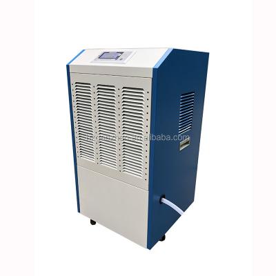 China New Design Hotels Steel Casing 150L/D Industrial Dehumidifier With Universal Wheels for sale