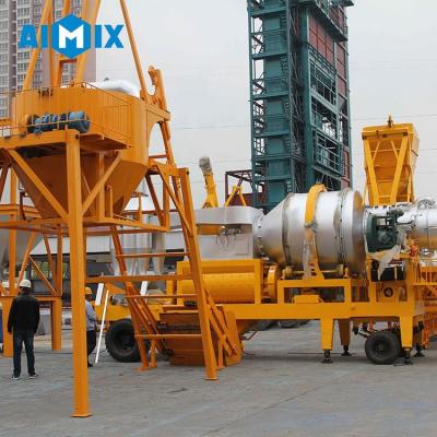 China Asphalt Mobile Mixing Plant Portable Asphalt Bathing Plant for sale