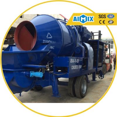 China Portable Concrete Mixer Pump Cement Concrete Mixer Pump for sale