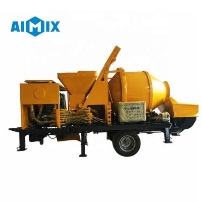 China Oil Pump Diesel Concrete Mixer Pump Concrete Mixer Machine for sale