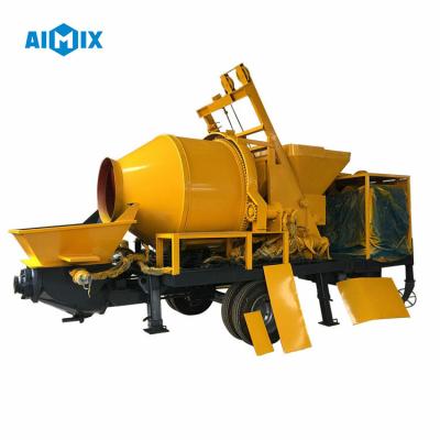 China Concrete Diesel Concrete Mixer Pump Concrete Pumping Machine for sale